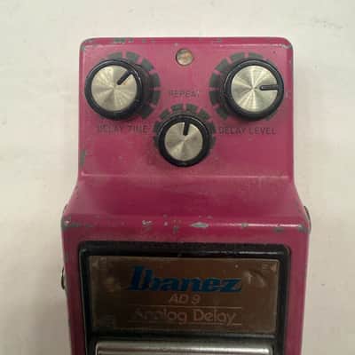 Ibanez AD9 Analog Delay Echo Vintage 1981 Guitar Effect Pedal MIJ Japan image 2