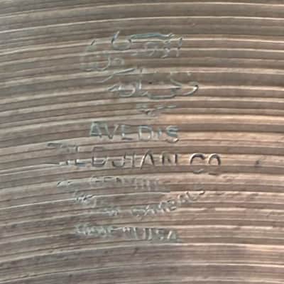 Zildjian Crash Ride 1960’s image 3