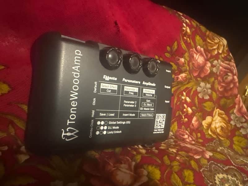 HONZ Tech ToneWood Amp for Acoustic Guitar 2010s - Black image 1