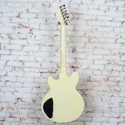 Fret King - FKV36CTSB Elise Custom Semi-Hollow Electric Guitar - Vintage White - w/HSC -x1520 - USED image 7