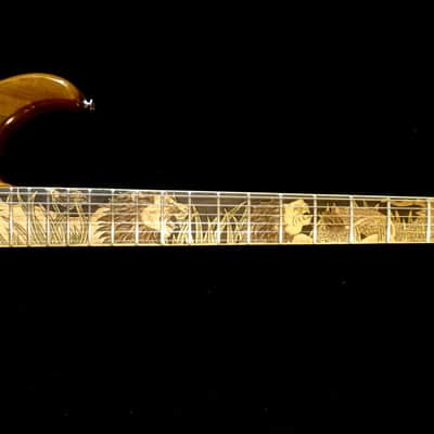 Blueberry Guitar Electric Baritone 2022 - Hand Carved & Handmade image 9