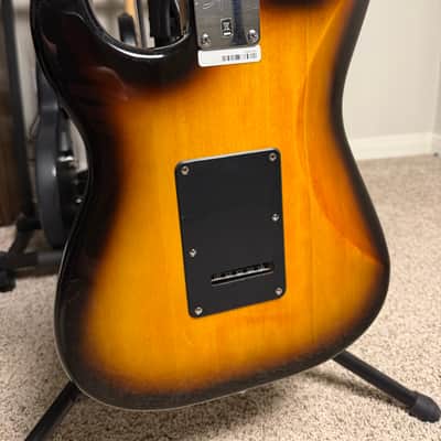 Squier Affinity Series Stratocaster with Rosewood Fretboard 2001 - 2018 - Brown Sunburst image 9