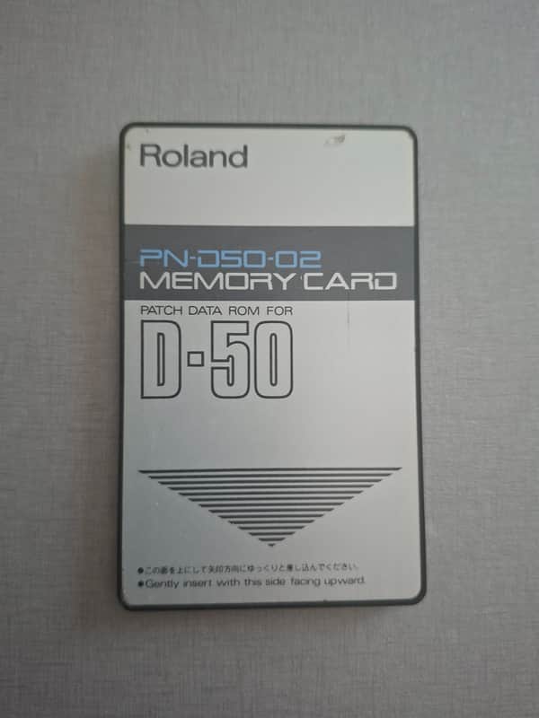 Roland PN-D50-02 Sound Card Decay Group for D50 / D550 image 1