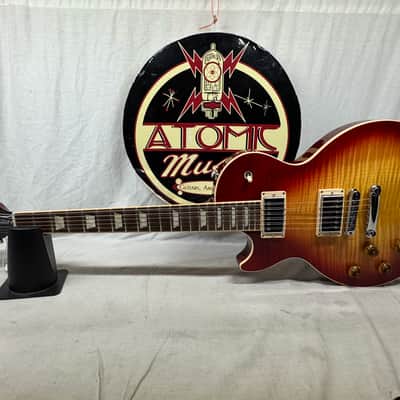Gibson LPS17LHSCH1 Les Paul Standard T Left-handed lh lefty Guitar with Case 2017 - Heritage Cherry Sunburst image 2