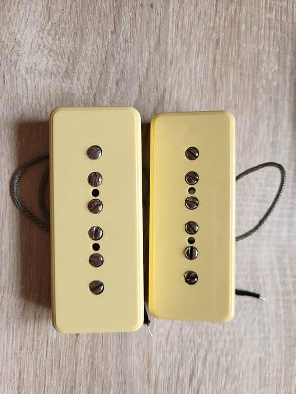 Gibson Custom Shop P90 Pickups 2017 - Cream image 1