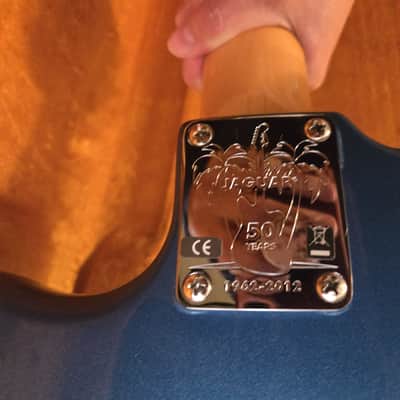 Fender Jaguar 2012 - 50th Anniversary Model - Lake Placid Blue image 4