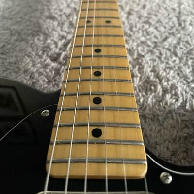 Fender Modern Player Telecaster Plus 2017 HSS Black Transparent Maple Guitar image 9