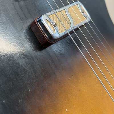 Vintage 1967 Harmony H53 Rocket Hollow body Electric Guitar with Original Dearmond Gold Foil Pickup image 3