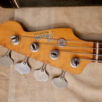 Fender Precision Bass 1965 - Candy Apple Red - Refin image 14