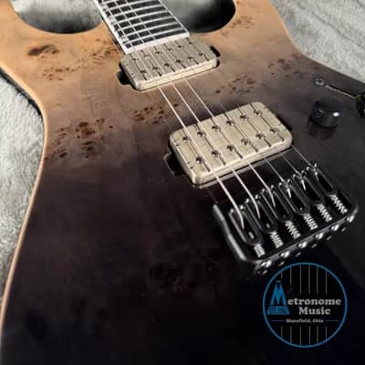 ESP E-II M-II Hardtail w/Case - Black Natural Fade image 4