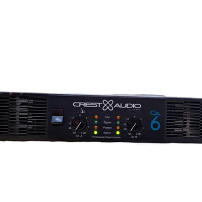 Crest Audio CA6 Power Amplifier image 1