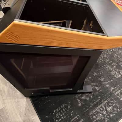 Sterling Modular Plan B Mixing / Mastering Desk Black / Oak Trim image 9