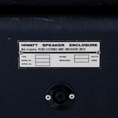 1979 Hiwatt Custom 100 DR103 Head + 1976 SE4123 4x12 w/ Sound City Fane 122190 image 10