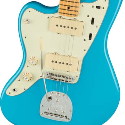Fender American Professional II Jazzmaster Left-Hand - Maple Fingerboard, Miami Blue image 5