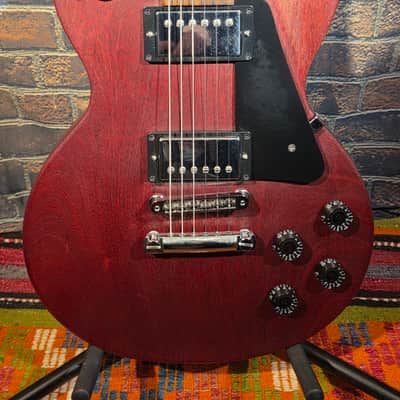 Gibson 2008 Les Paul Studio Worn Cherry w/ OHSC image 6