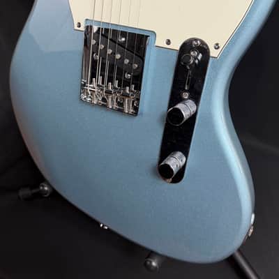 Squier FSR Paranormal Offset Telecaster SJ Electric Guitar Ice Blue Metallic (844) image 8