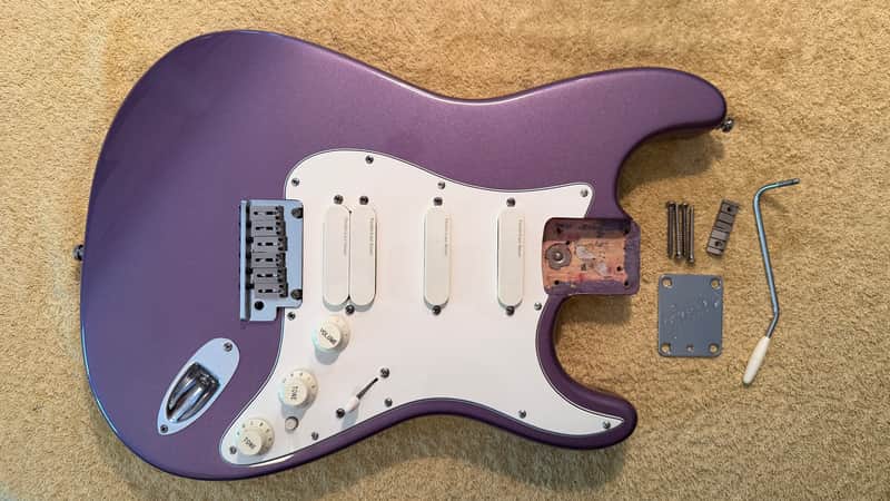 Fender 1991 Jeff Beck Stratocaster Loaded Body - Midnight Purple! image 1