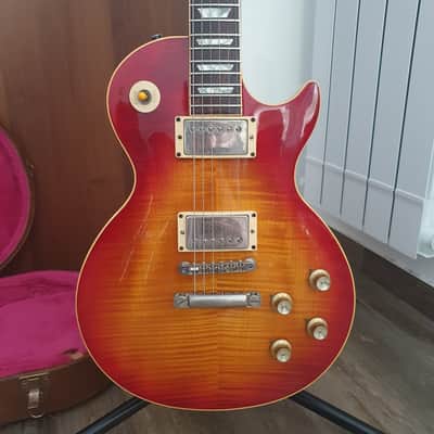 1991 Gibson Les Paul Pre-Historic Flametop Reissue Heritage Cherry Sunburst image 1