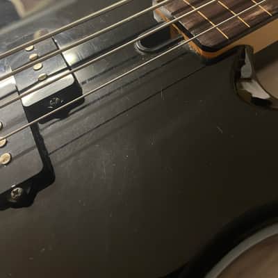 Yamaha RBX 250F 4 String Fretless Electric Bass 2005 Black image 4