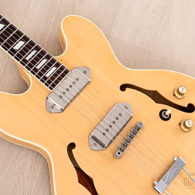 1993 Epiphone Casino Natural Near-Mint, Pre-Elitist Revolution-Spec, Japan Terada image 8