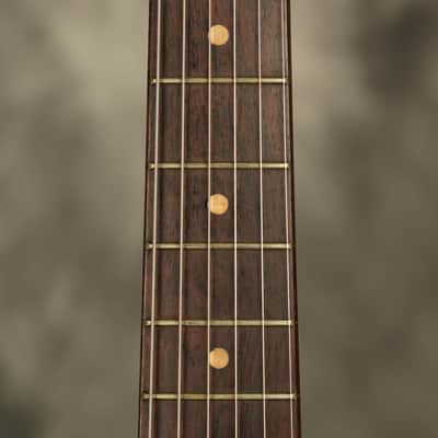 all original 1964 Fender Pre-CBS Musicmaster II RED image 4