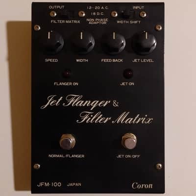 Coron JFM-100 Jet Flanger & Filter Matrix made in Japan w/box - Reticon SAD1024 image 1