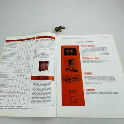 Hammond "Locking Top Consoles" Owner's Playing Guide 1970 image 9