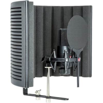 sE Electronics X1 S Studio Bundle X1 S Microphone with Reflexion Filter X, Shockmount and Cable Bundle