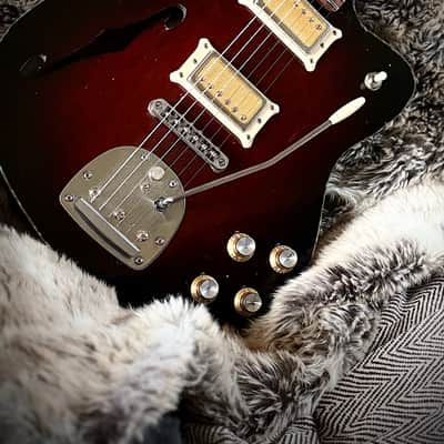Blind Johns Guitars ‘The DeVille’ 2025 - Redburst image 2