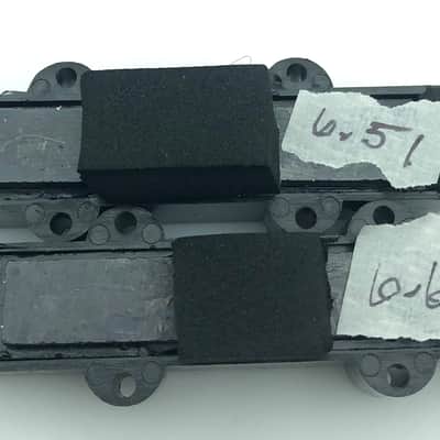 Jazz J-Bass Style Pickup Set Black image 4