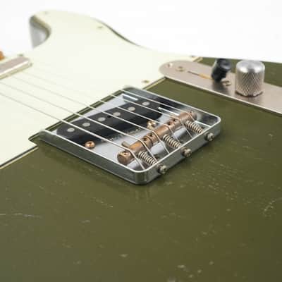 Kauffmann ’56 T Olive Drab Paulownia Maple Neck Medium Relic image 7