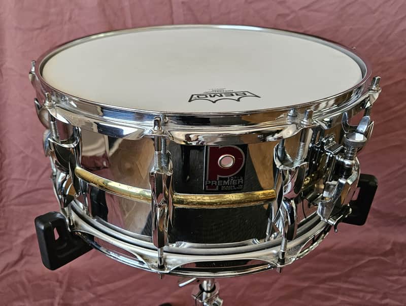 Premier Model 21 - Vintage Brass Snare Drum image 1