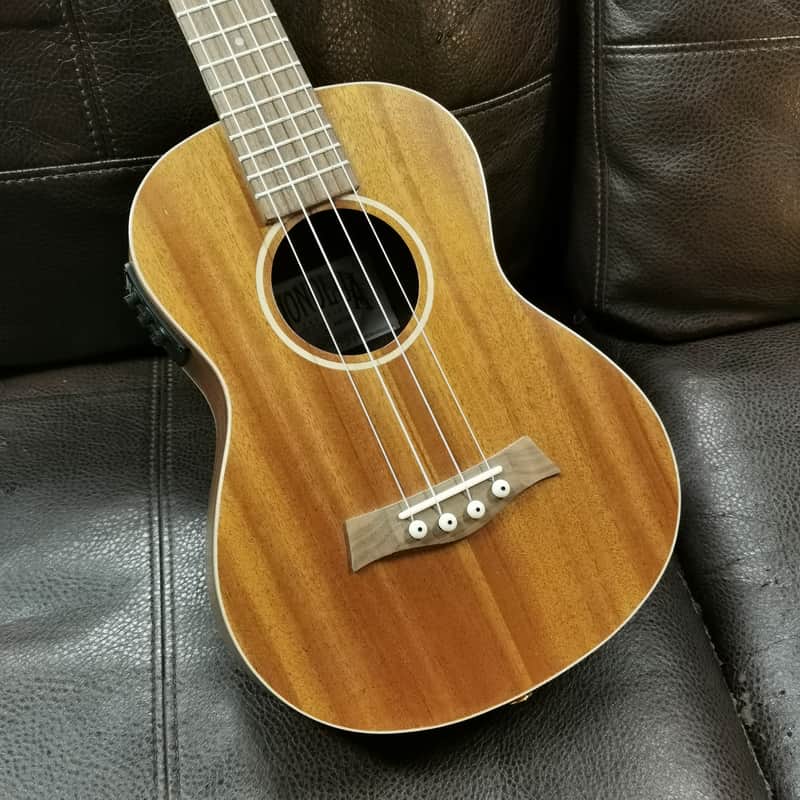Honolua Mano Ténor Ukulele Solid Top - Black Walnut Fingerboard, Natural image 1