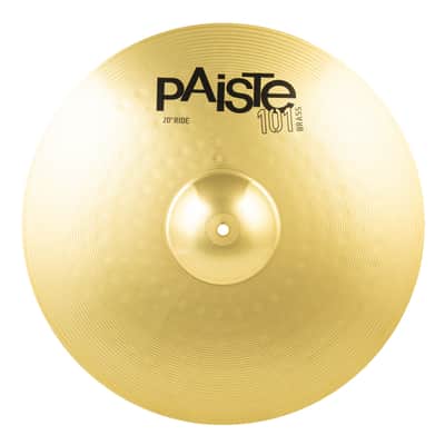 Paiste 101 Brass Ride 20" - Ride Cymbal image 1