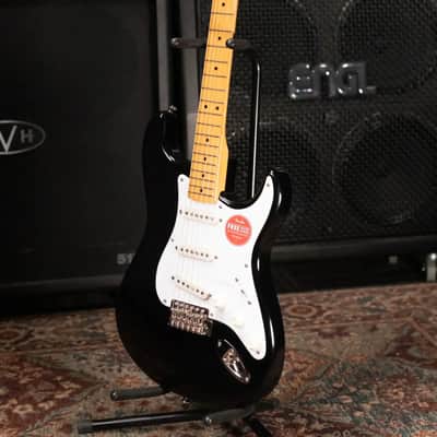 Squier Classic Vibe '50s Stratocaster Electric Guitar - Black image 11