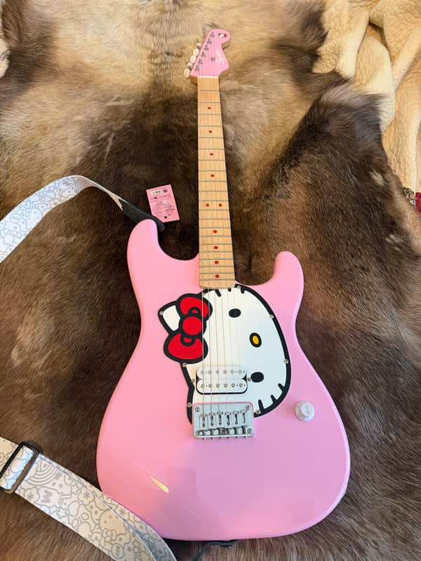 Squier Hello Kitty Stratocaster image 1