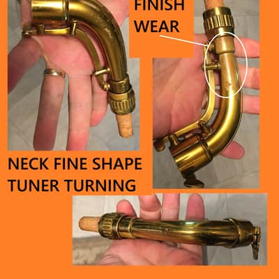 SUMMER DEAL CONN SAXOPHONE 6M VIII MATCHING VII NECK 1941 NAKED LADY ORIGNAL FINISH SWEET ORIGINAL CASE RECENTLY SERVICED DID NOT NEED ANYTHING PLAY TESTED image 4