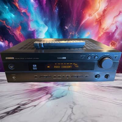 Yamaha HTR-5550 5.1 Channel AV Home Theater  Receiver Amp Serviced Remote Bundle image 1