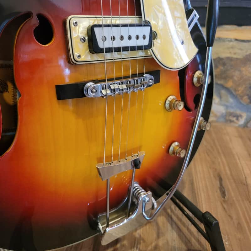 Aria Diamond 1202T Semi Hollow Body Electric Guitar Japan | Reverb