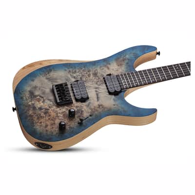 Schecter Reaper-6 Electric Guitar, Satin Sky Burst image 3