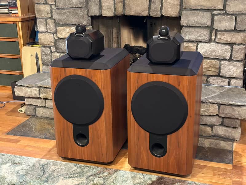 B&W Matrix 801-S2 Speakers (1987) - Walnut Great Condition