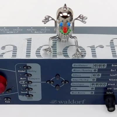 Waldorf Micro Q Synthesizer Rack Blue + Fast Neuwertig + 1,5 Jahre Garantie image 4