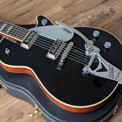 2007 Gretsch G6128T Duo Jet Electric Guitar Black Excellent TV Jones W/OHSC Japan image 2