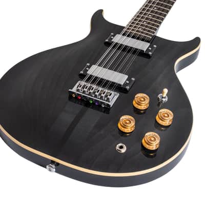 Washburn H12TB Wing Series Hawk Ashwood Body 12-String Electric Guitar w/Gig Bag image 4