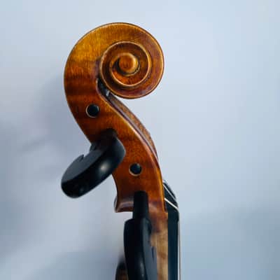 Fine Italian labeled Violin Stefano Scarampella di Brecia Fece In Mantova 1855 image 12