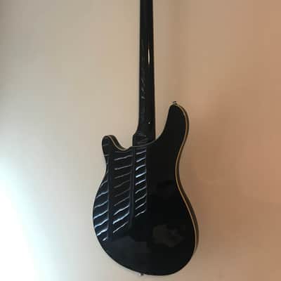 Italia Rimini 4-String Electric Bass Guitar (Black) image 5