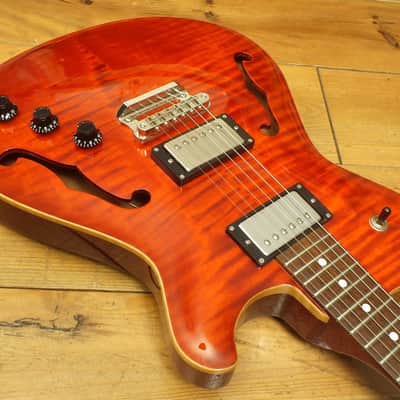 Knaggs Chena T3 Indian Red Hollowbody 2012 image 15