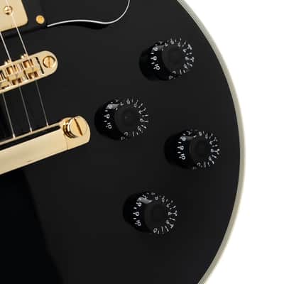 Cort CR270 Black Gold Single Cut Electric Guitar LP image 6
