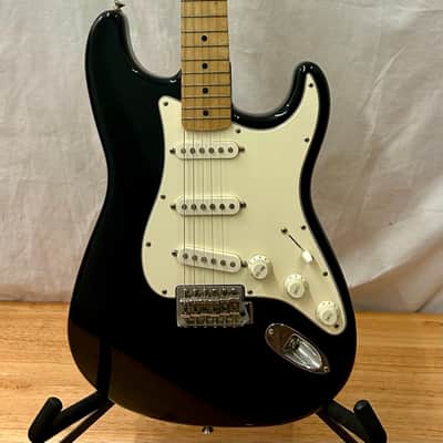 Fender Standard Stratocaster MIM Glossy Black 1995 image 1