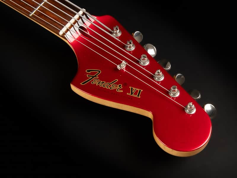 2013 Fender Pawn Shop Bass VI - Candy Apple Red | 6-String | Reverb